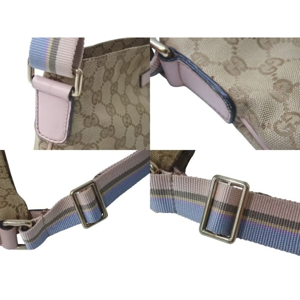 Gucci Canvas GG Sherry Line Shoulder Bag - Picture 3 of 9